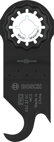 Bosch PRO ASZ 32 SC Blatt für Multifunktionswerkzeuge, 24 x 11 mm