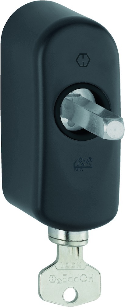 HOPPE Fenstergriffrosette AUS950S, abschließbar, oval