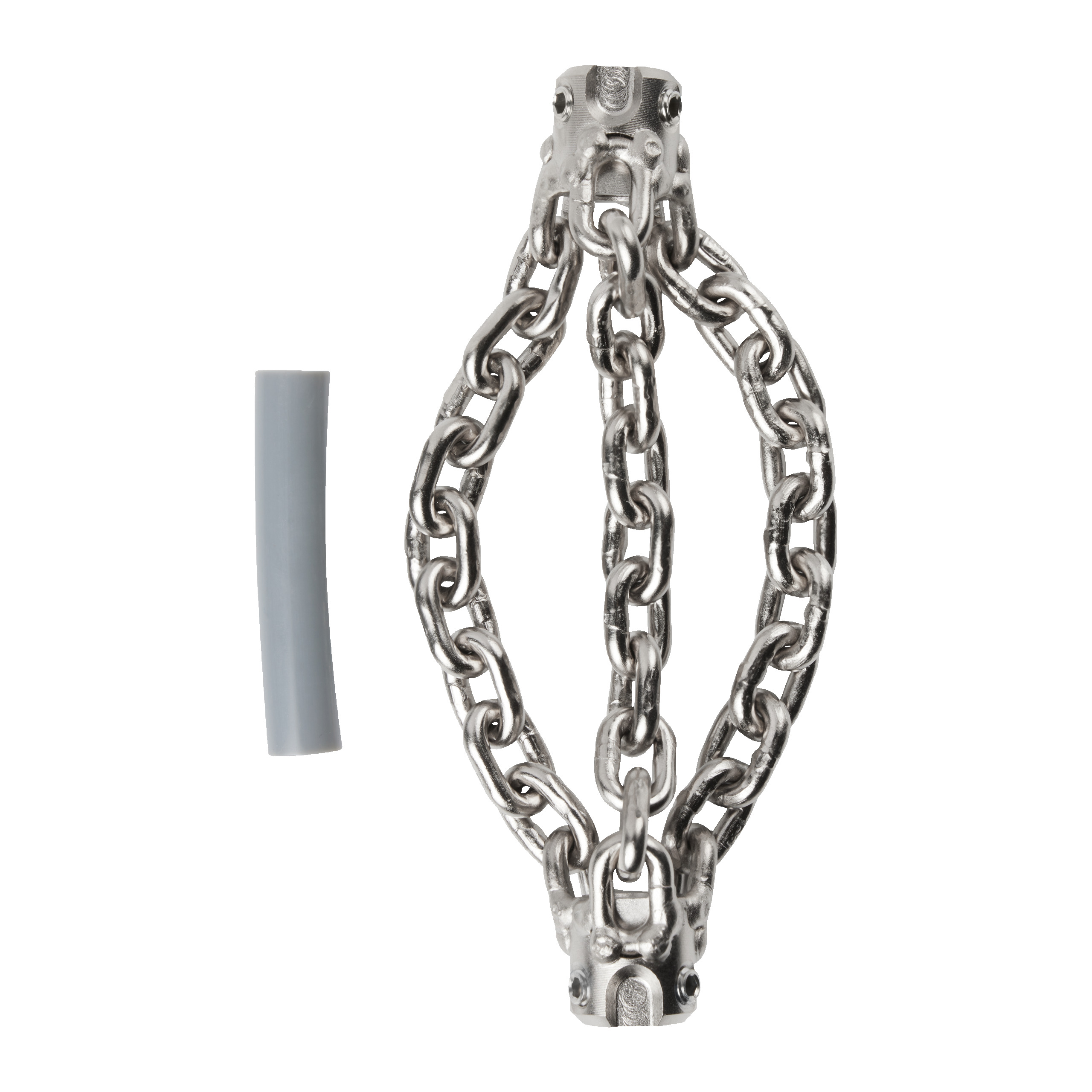 Milwaukee Standardkette 75 mm für M18 Hochgeschwindigkeitsrohrreiniger mit biegsamer Welle zum Entkalken von Abflüssen HSFSM -SC75