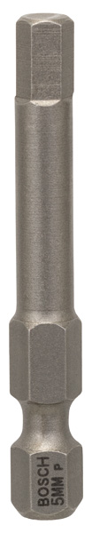 Bosch Schrauberbit Extra-Hart HEX 5, 49 mm, 3er-Pack
