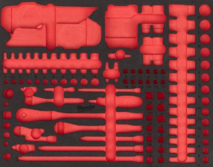 Milwaukee für 1/2 Ratschen-, und SHOCKWAVE Schlagnuss Ersatz-Einlage 3/3