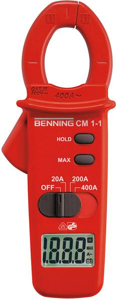 Digital-Stromzangen-Multimeter Benning CM 1-1