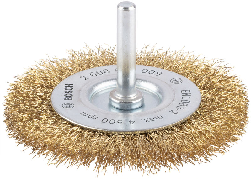 Bosch PRO Multi Material clean Scheibenbürste, gerader Schaft, 75 x 0,2 mm