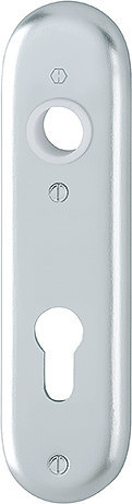 HOPPE Kurzschild 273KP, Aluminium