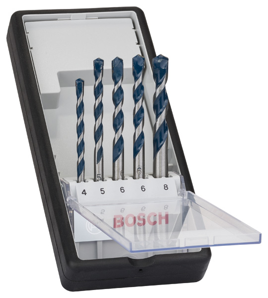 Bosch 5-tlg. CYL-5 Betonbohrer-Set, Robust Line, 48 mm