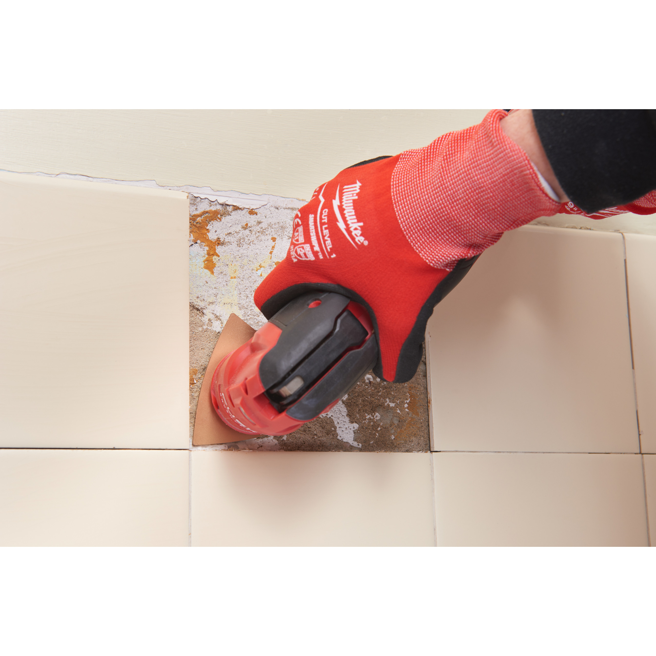 Milwaukee Raspel 80 x mm Multitool Starlock HM-Raspel zum Grobschliff von Fliesenkleber, Mörtel und Holz