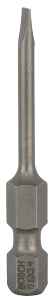 Bosch Schrauberbit Extra-Hart S 0,5 x 3,0, 49 mm, 3er-Pack