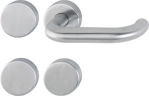 HOPPE Standflügelgarnitur Paris FS-E138/42H/42HS,BL/UG,9,F69,TS 50-75