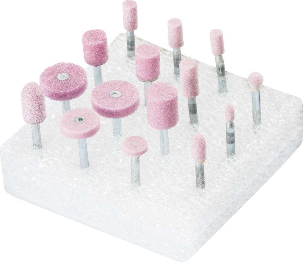 Schleifstift-Satz PFERD 2002 Tropfenform O fein