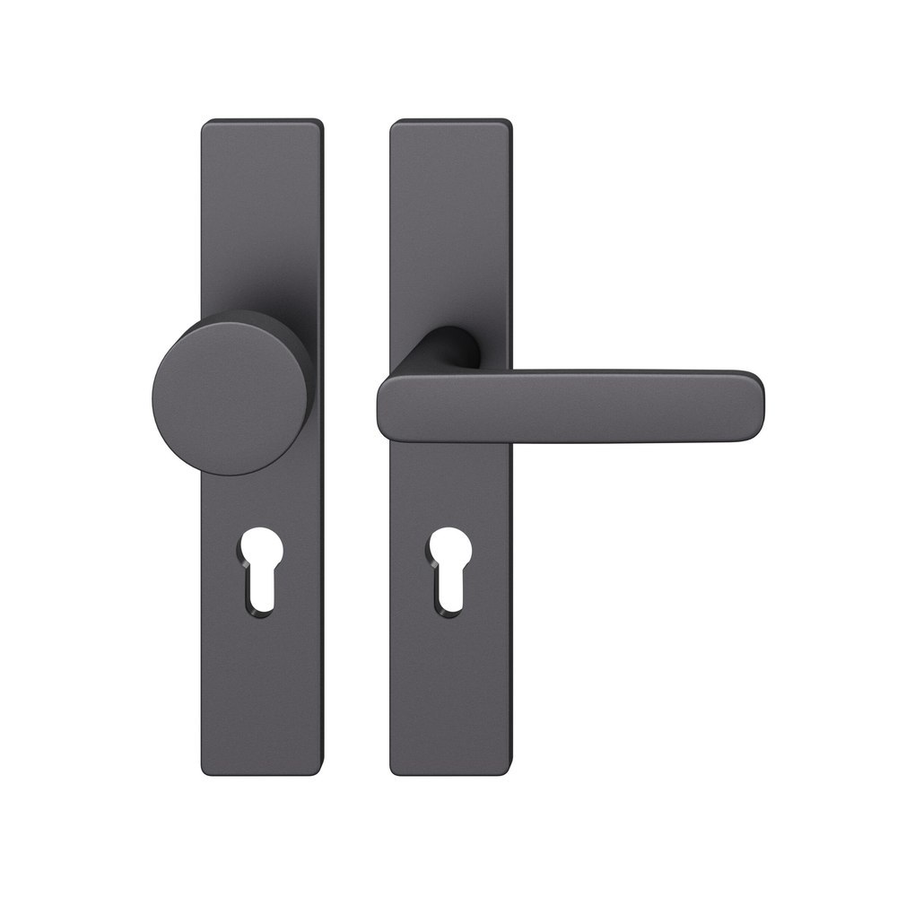 FSB Wechselgarnitur mit Langschild 72 1289, AGL3, VK 9 mm, Aluminium