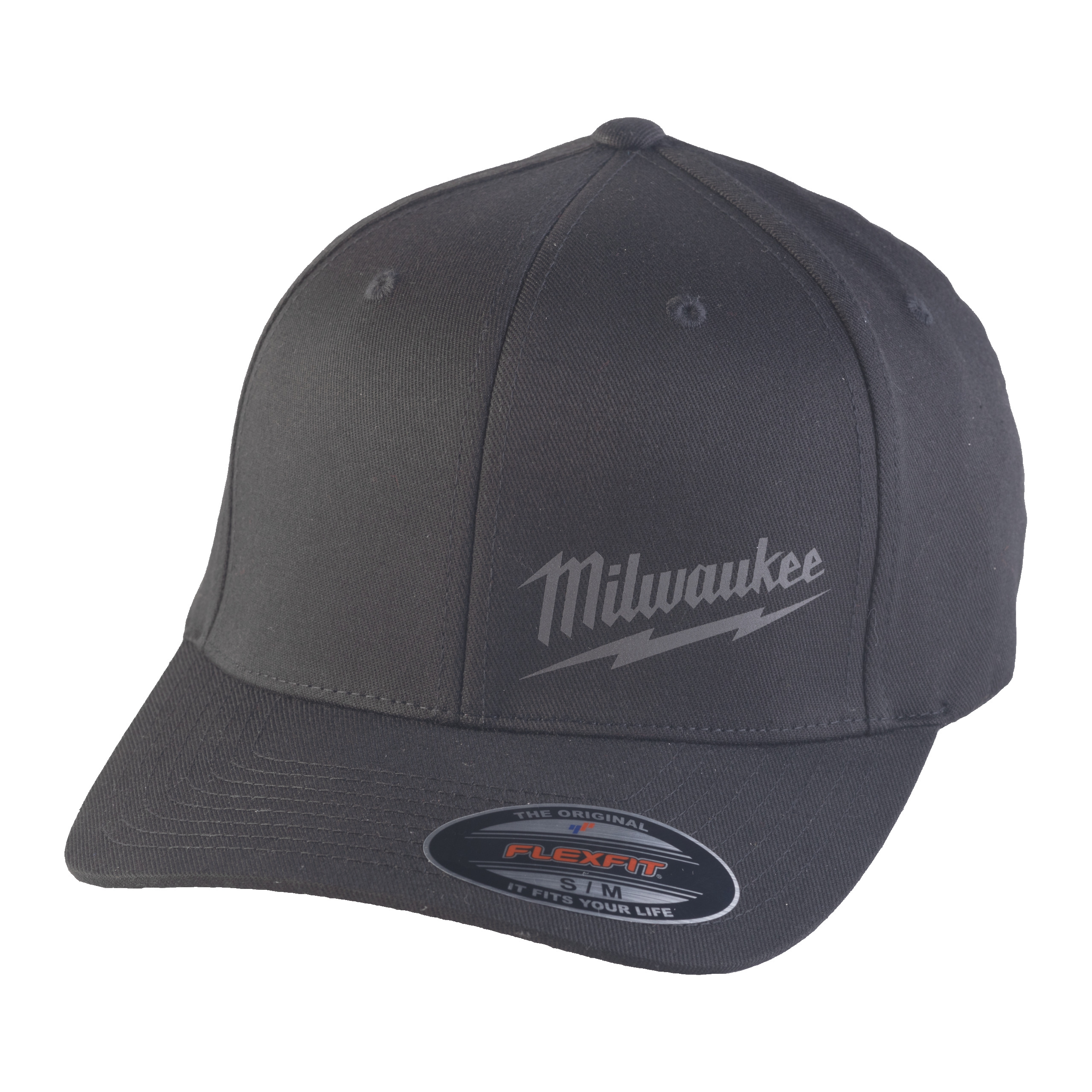 Milwaukee Baseball Kappe schwarz Größe S/M mit UV-Schutz BCSBL-S/M