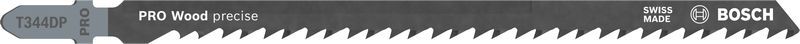 Bosch PRO Wood precise T344DP Stichsägeblatt, 152 mm, 3-tlg.