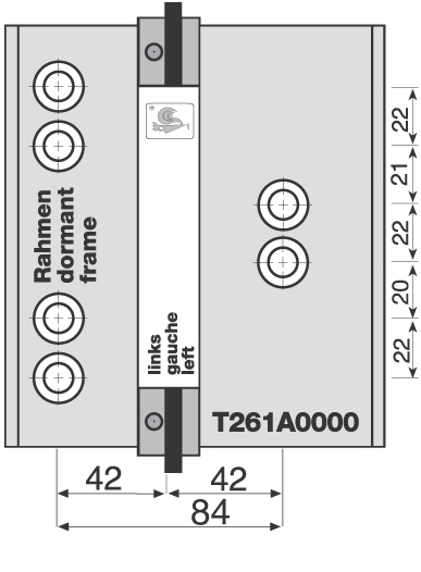 Dr. Hahn Bohrlehre T261A0000 für Serie 60 AT