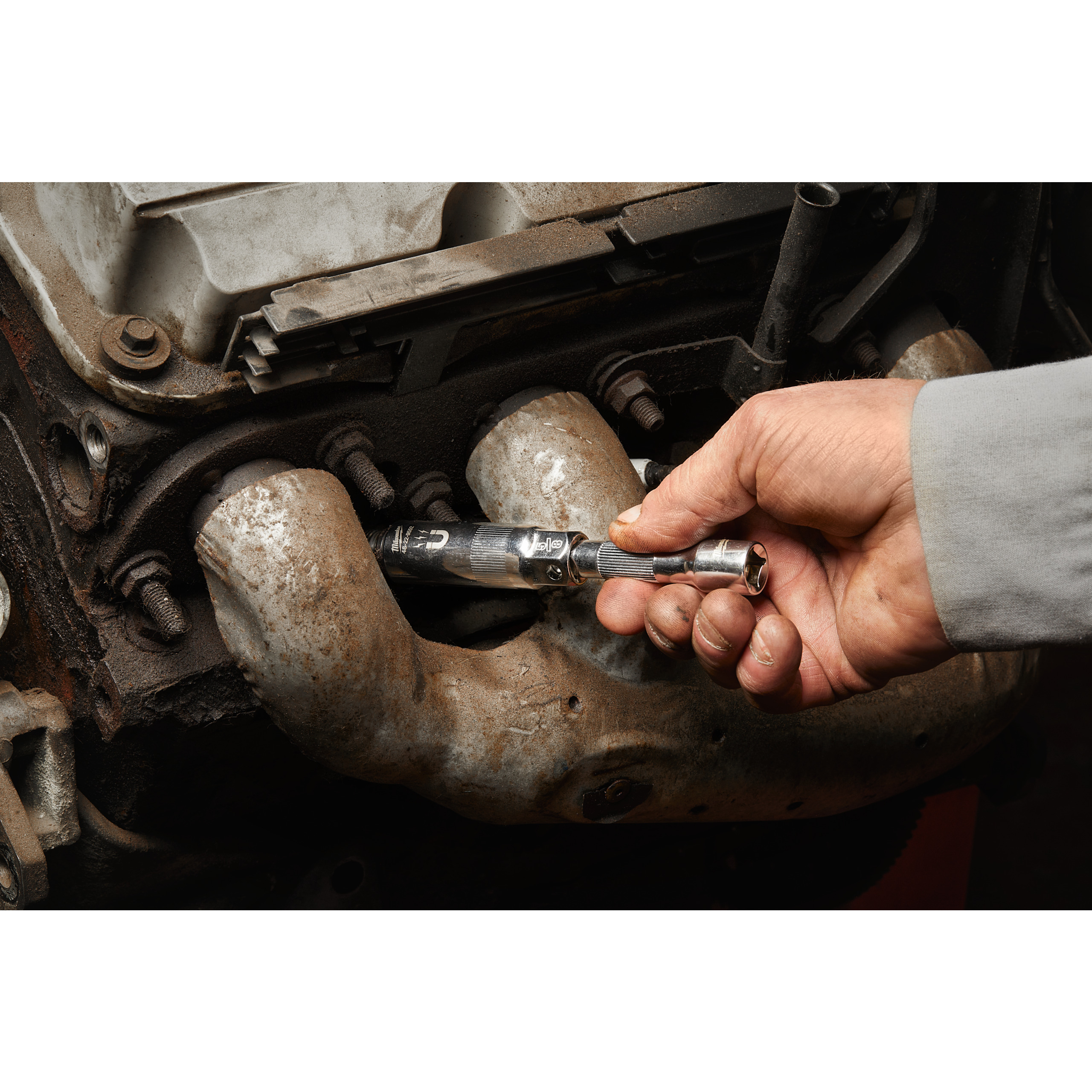 Milwaukee Steckschlüsseleinsatz 5/8", magnetisch für Zündkerzen 3/8"