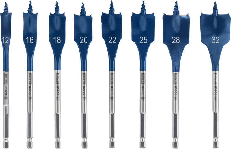 Bosch EXPERT SelfCutSpeed Flachfräsbohrerset, 8-tlg