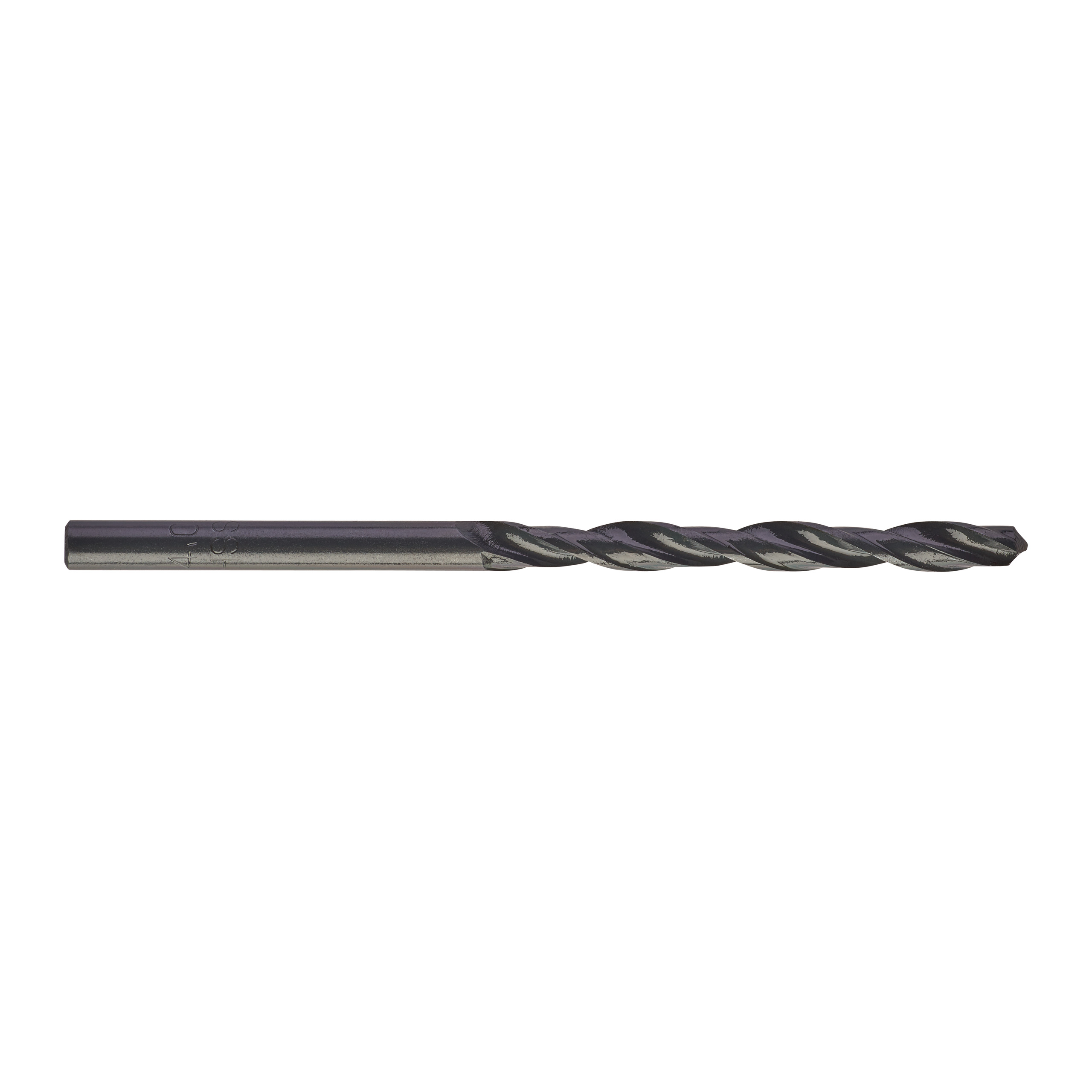 Milwaukee Metallbohrer HSS-R 4,0 x 75 mm, DIN 338 10er Pack