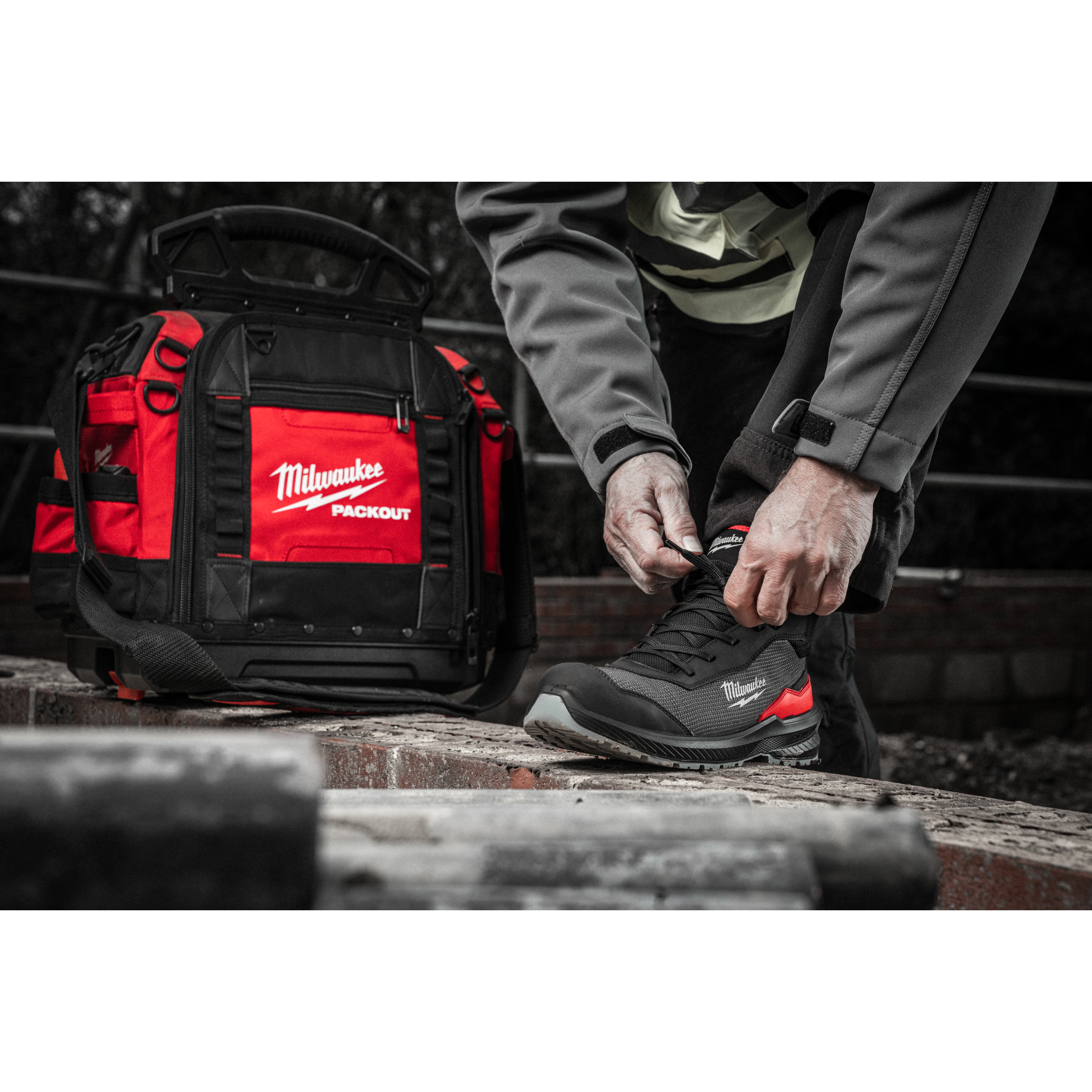 Milwaukee Sicherheits-Schnürstiefel Größe 46 FLEXTRED S1PS schwarz