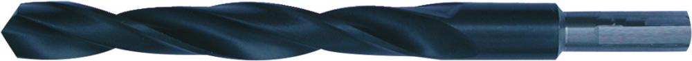 Spiralbohrer mit abgesetztem zyl. Schaft, HSS, Typ N, DIN 338, Oberfläche unbeschichtet, FORUM