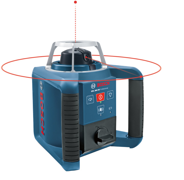 Bosch Rotationslaser GRL 400 H + LR 45 in L-BOXX