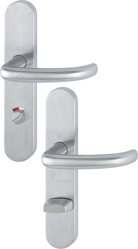 HOPPE Drückergarnitur San Francisco E1301/353H, LS,WC/SS78/8 (8),F69,TS 40-45