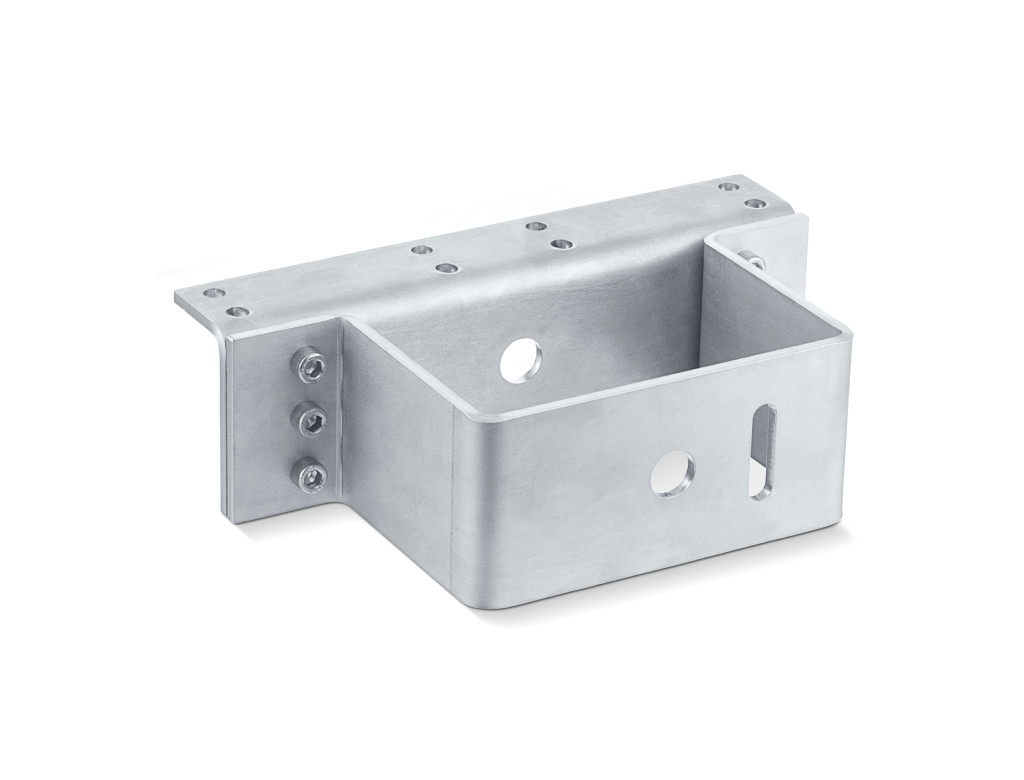 Hauptproduktaufnahme, Klammer, Aluminium, Kiste