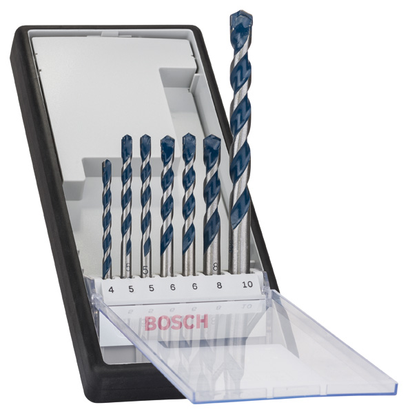 Bosch 7-tlg. CYL-5 Betonbohrer-Set, Robust Line, 410 mm