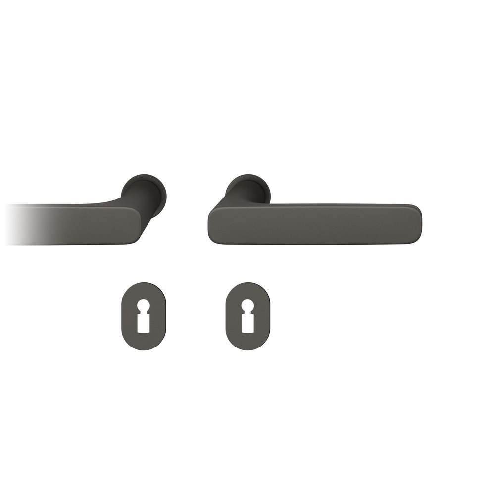 FSB Steckgriff-Drückergarnitur mit Rosetten 15 1289, rund, VK 8 mm, Aluminium