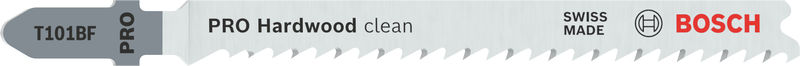 Bosch PRO Hardwood clean T101BF Stichsägeblatt, 100 mm, 25-tlg.