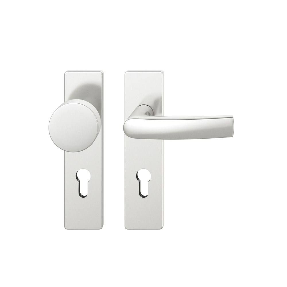 FSB Wechselgarnitur mit Kurzschild 72 1015, AGL3, Aluminium