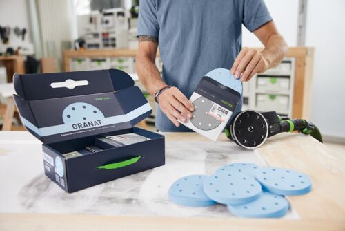 Schleifmittel Granat D125 GR-Set