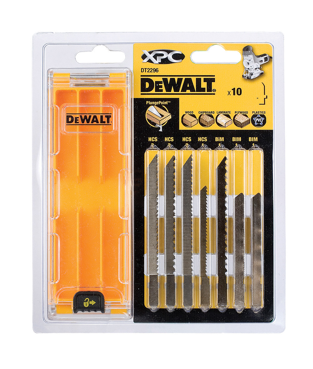 Stichsägeblätter-Set DEWALT 10-tlg