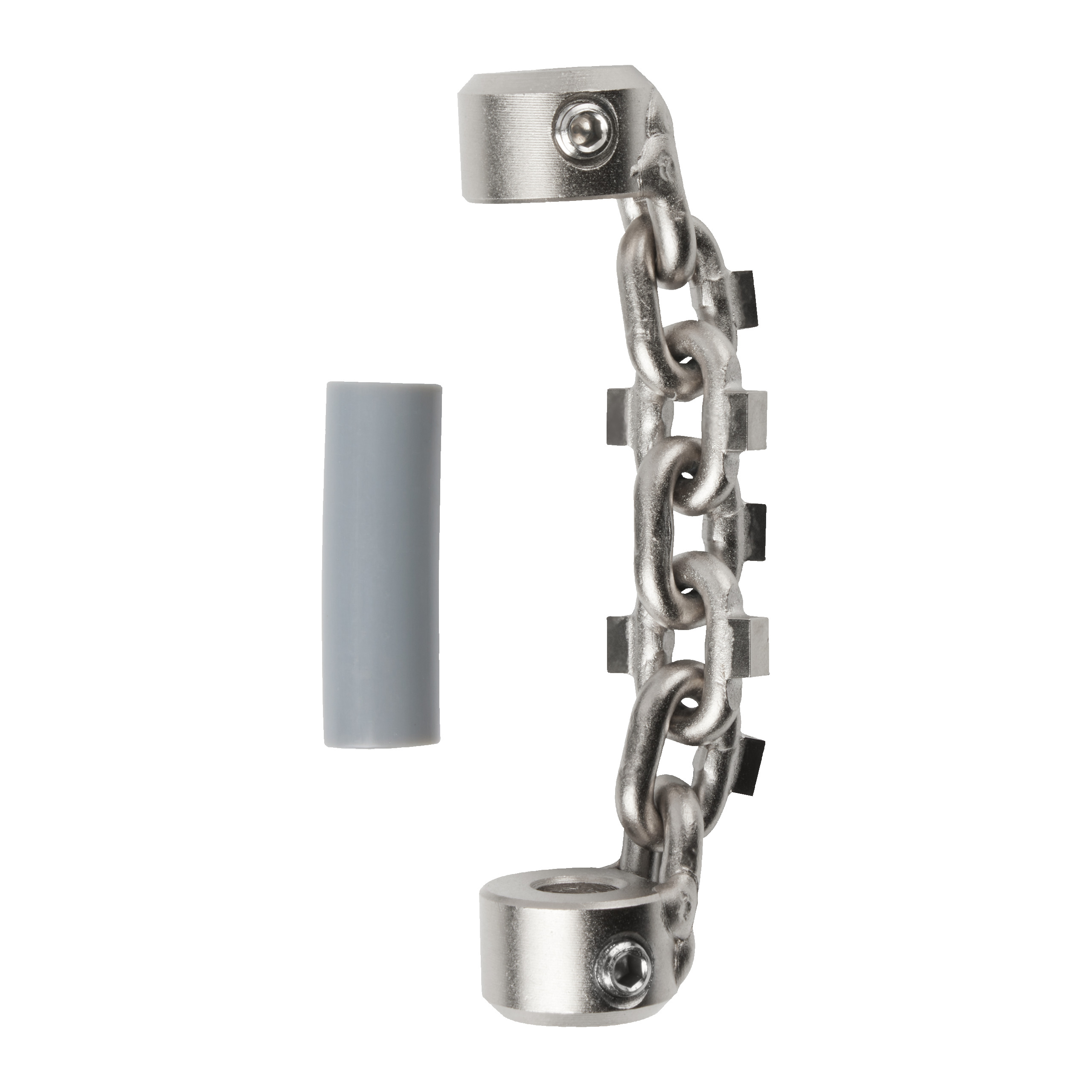 Milwaukee Standardkette 32 - 40 mm für M18 Hochgeschwindigkeitsrohrreiniger mit biegsamer Welle zum Entkalken von Abflüssen HSFSM -CC3240