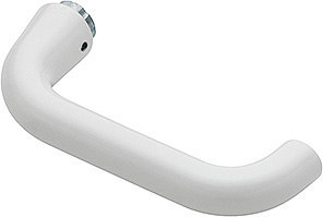 HOPPE Drückerlochteil Paris 138L, 8mm,verkehrsw. beschichtet