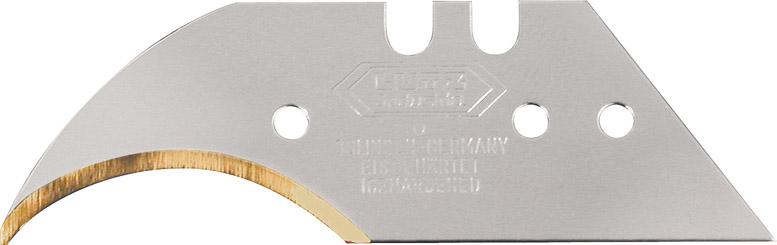 Sichelmesserklinge LUTZ BLADES TiN 58,9x18,7x0,65mm Pack á 10 Stück