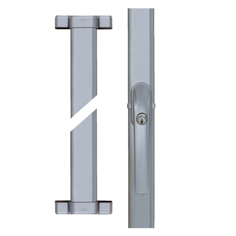 handrail, Aluminium, Ausziehbar, Verriegelung, Griff