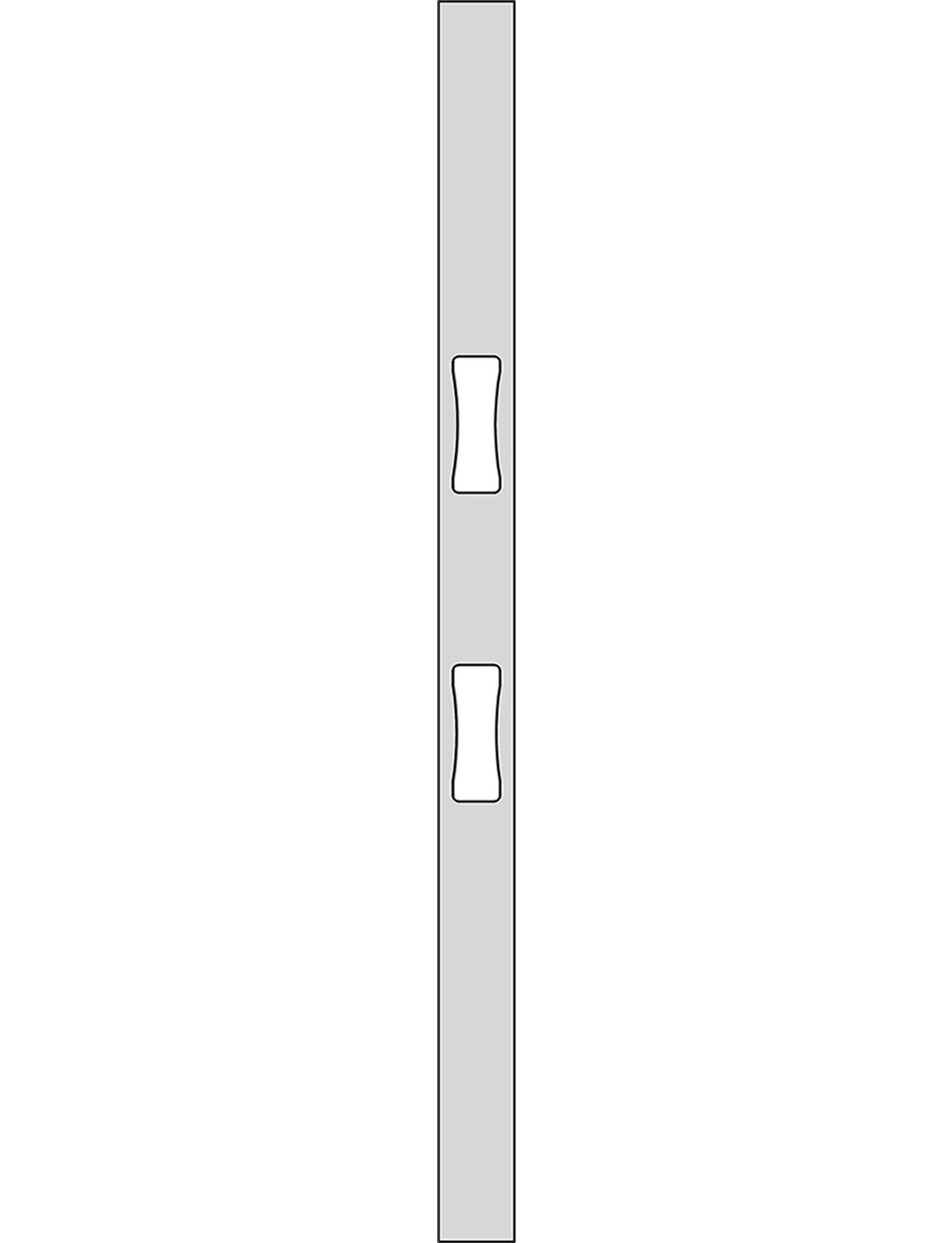 Flachschließblech HELO 4606, Edelstahl
