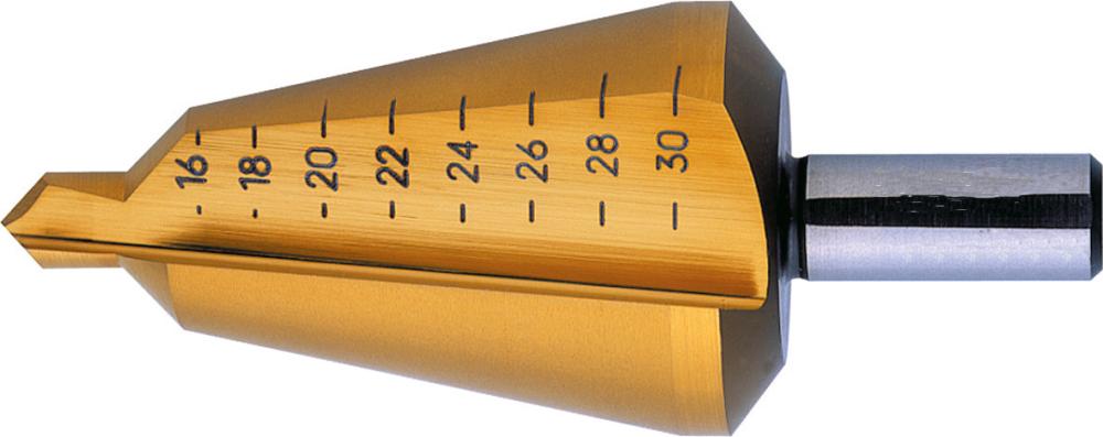 Präzisions-Blechschälbohrer HSS Oberfläche TiN-beschichtet