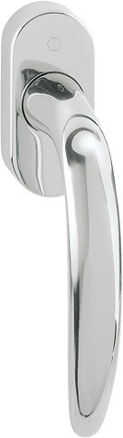 HOPPE Fenstergriff Atlanta M0530/US956, Standard, oval,7/32-42,F49-R