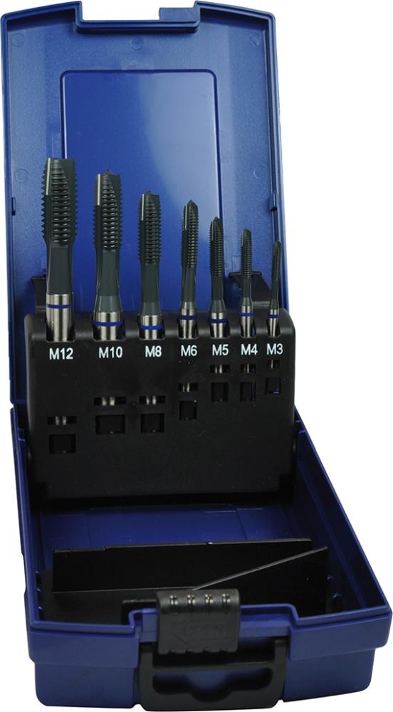 FORUM Metall-Gewindebohrer  D371B HSSE Set M3-M12 vap VA 6H DL
