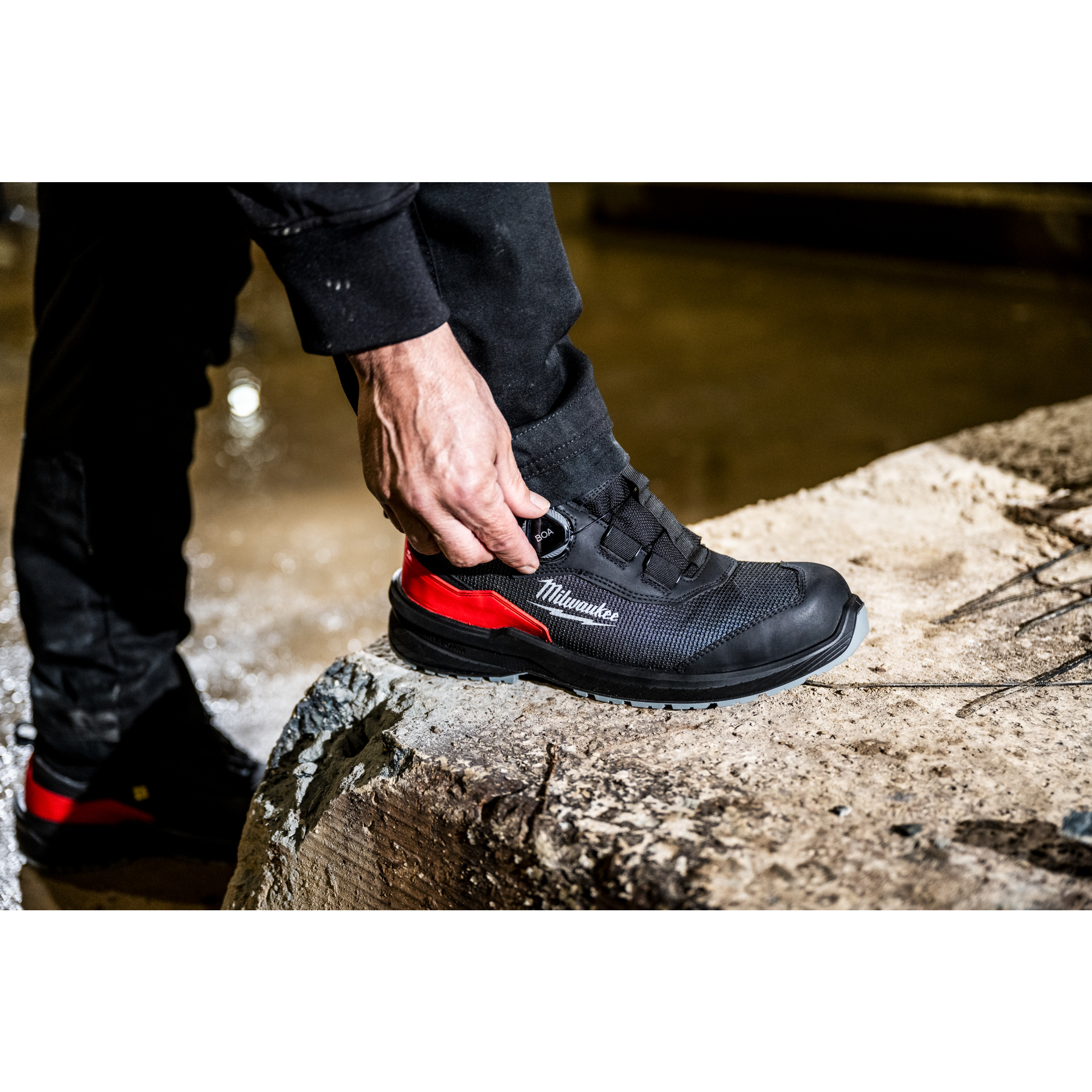 Milwaukee Sicherheits-Stiefel BOA Größe 43 FLEXTRED S1PS schwarz