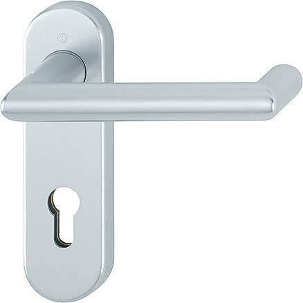 HOPPE PA Drückergarnitur Rotterdam FS-1401/353KH, KS,PZ72/9