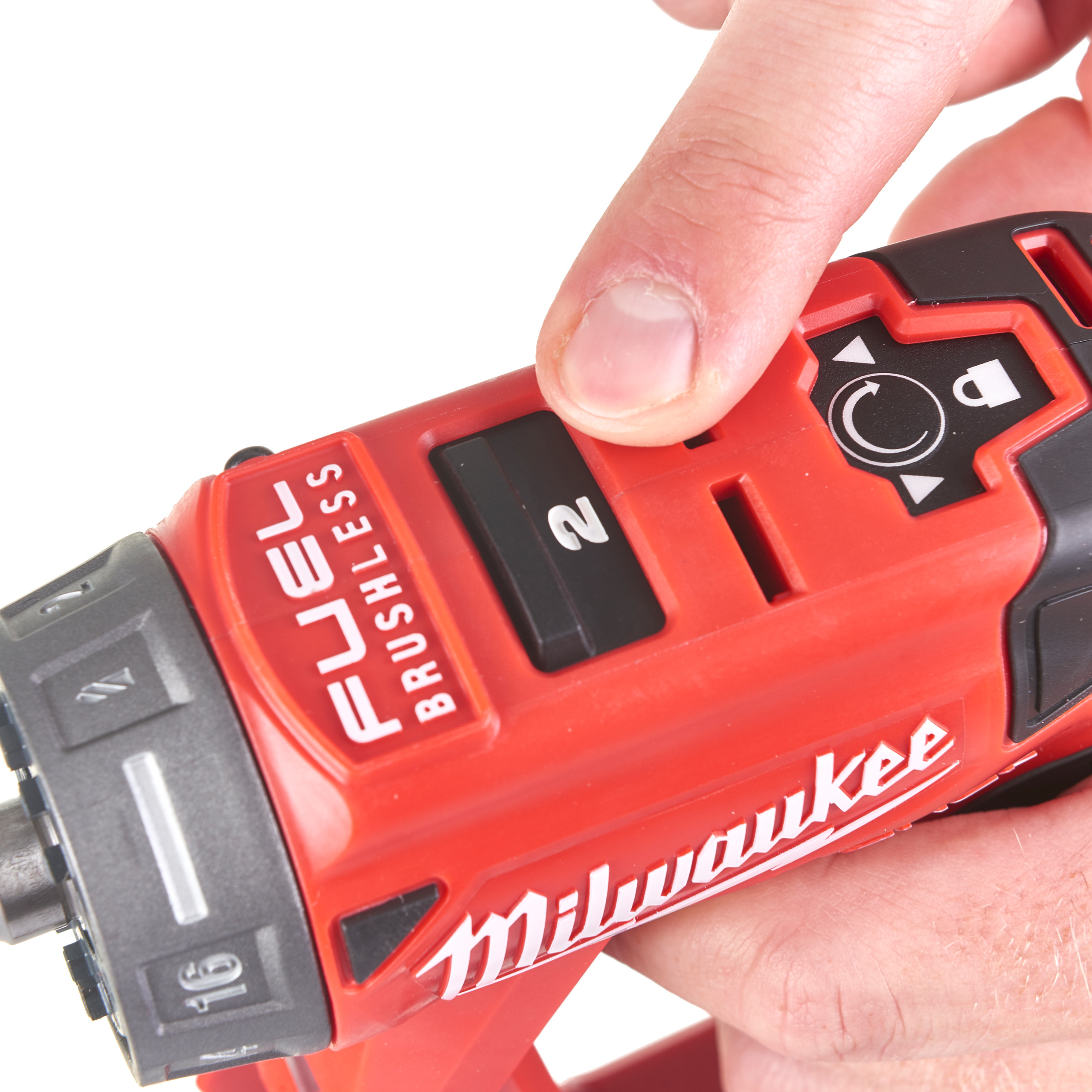 Milwaukee Akku-Bohrschrauber M12 FUEL Akku-Kompakt-Bohrschrauber mit Schnellwechselbohrfutter M12FDDX-0