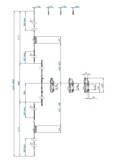 Wandhalter, Schrankwand, Maßangabe, Kollektion?, Bauplan