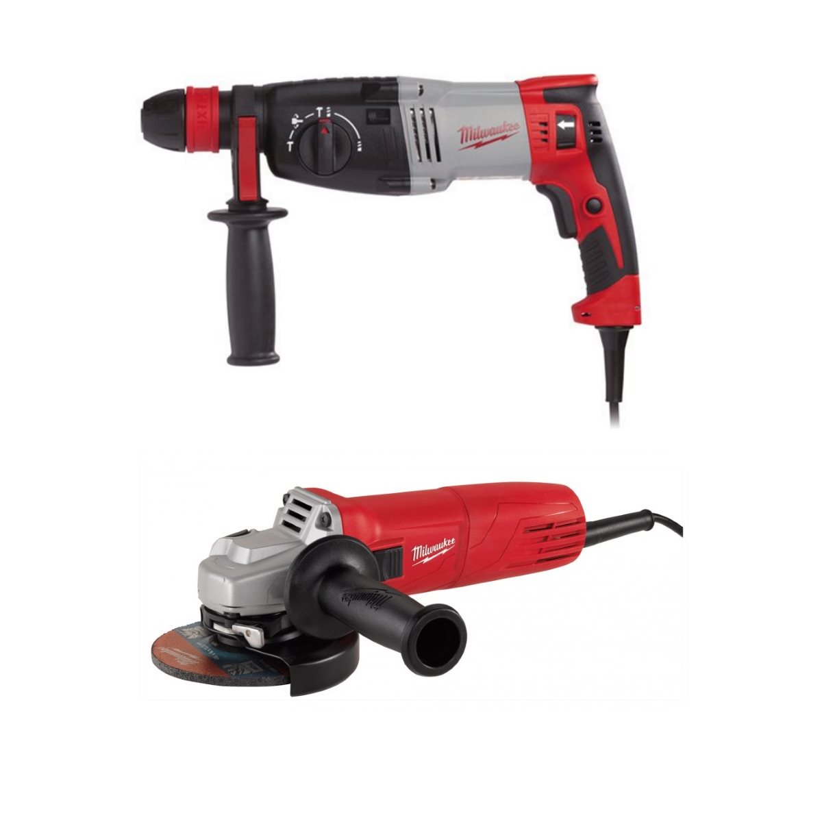 Kombihammer/Winkelschleifer-Set