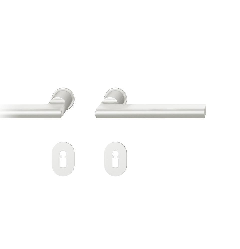 FSB Steckgriff-Drückergarnitur mit Rosetten 15 1035, rund, VK 8,5 mm, Aluminium