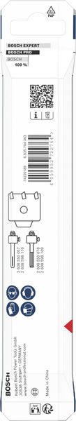 Produktbild Verpackung, Kassette, Bosch, Paket, Schraubensatz, QR-Code