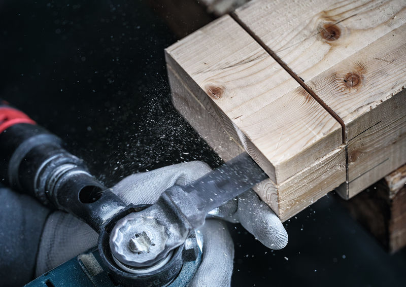 Detailbild, Holzlatte, Holzbock, Holzblock, Säge, Werkzeug