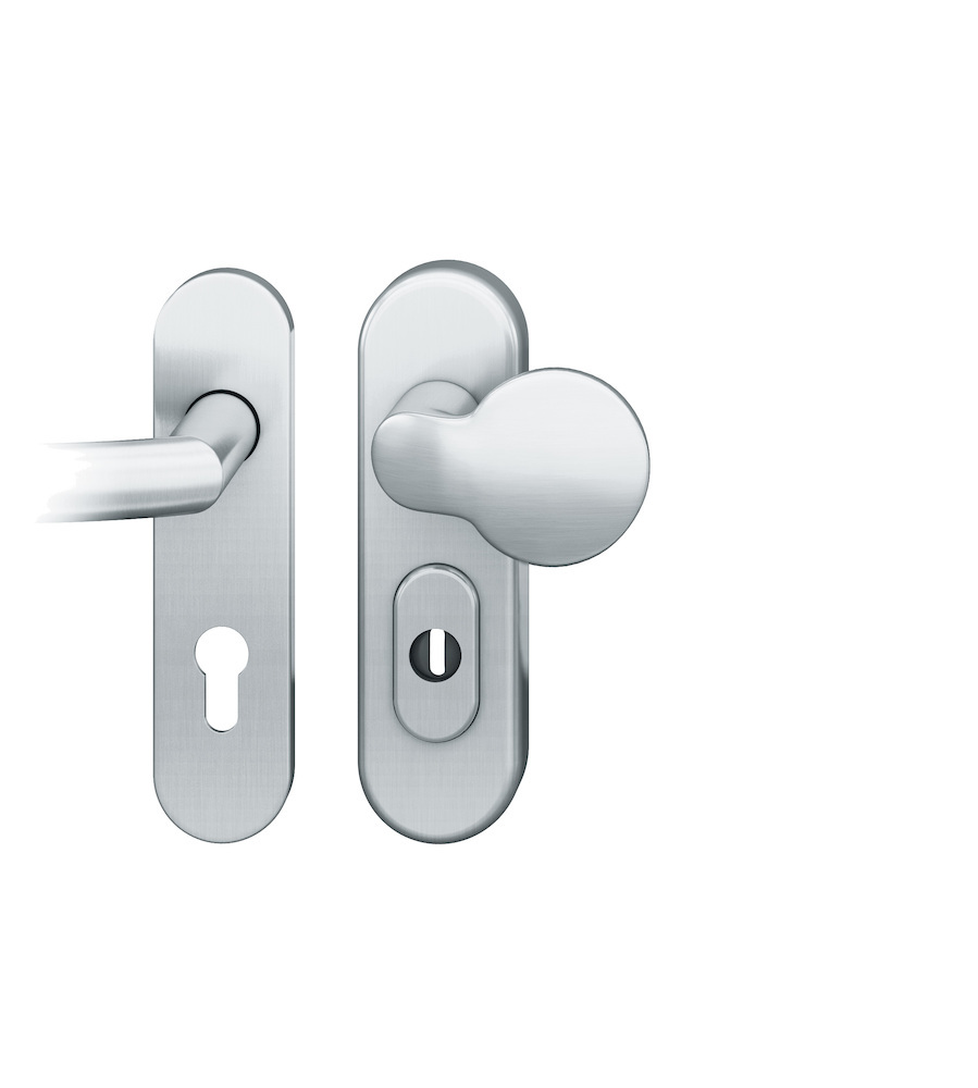 FSB Schutz-Wechselgarnitur mit Kurzschild 73 7374, SK2, Edelstahl