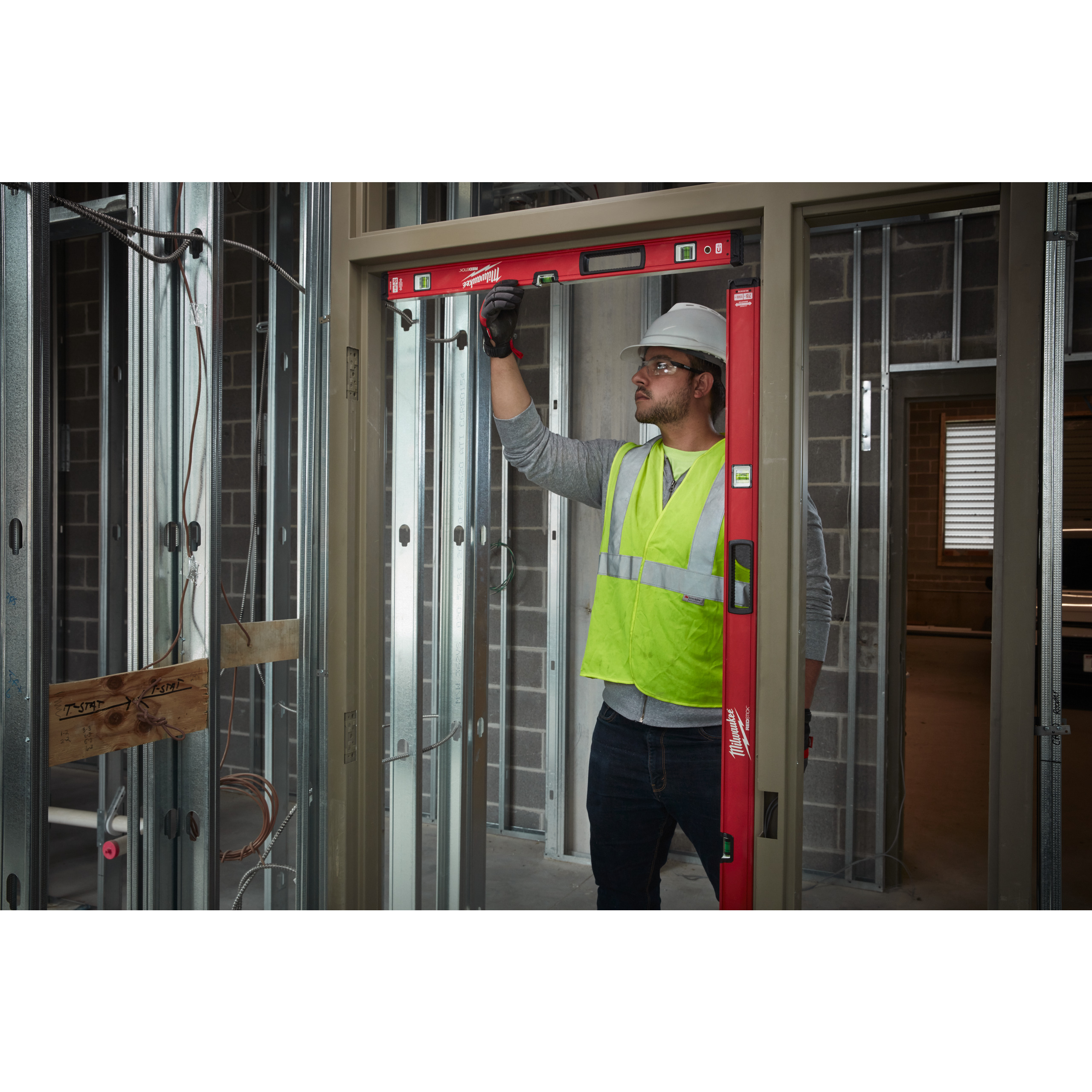 Milwaukee Wasserwaage 80 cm lang magnetisch REDSTICK Premium