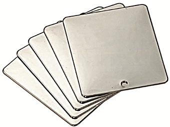 Stahlspiegelblatt  80x70x1mm